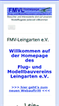 Mobile Screenshot of fmv-leingarten.de
