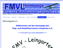 Tablet Screenshot of fmv-leingarten.de